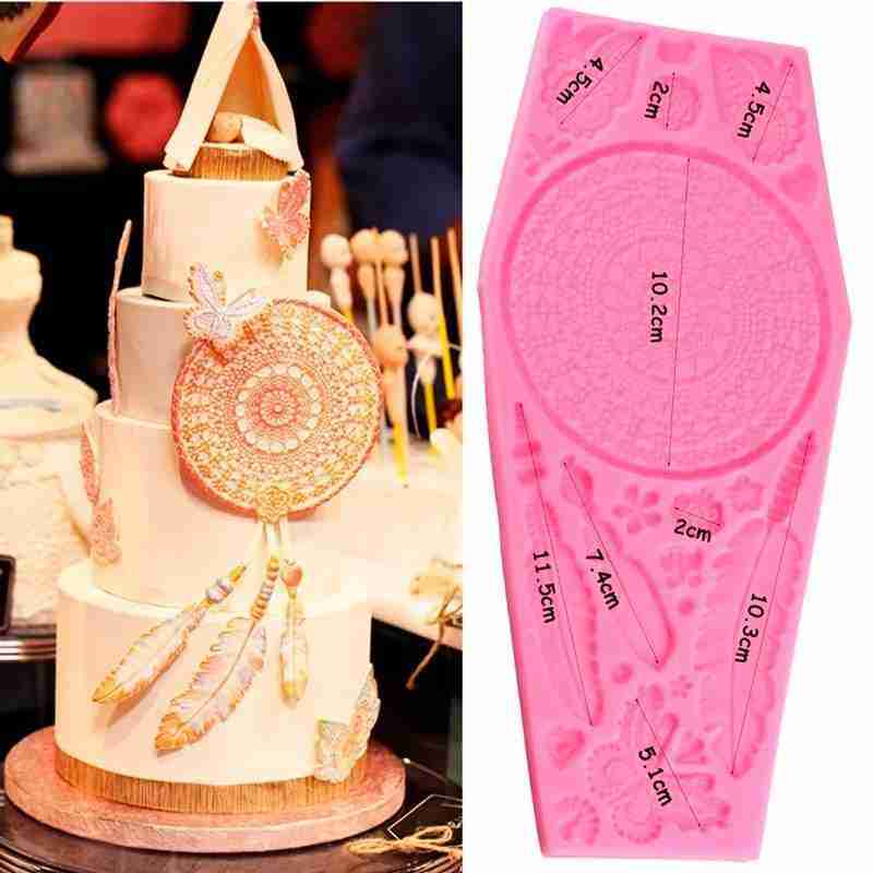 Molde De Silicona Atrapasueños | Repostería Quito Molde de silicona atrapasueños