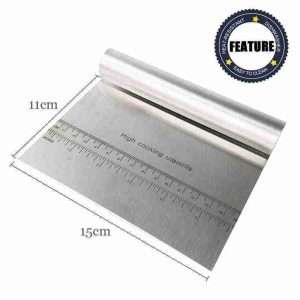 Rasqueta De Acero Inoxidable 15cm