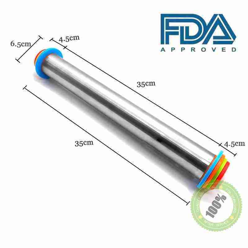 Rodillo De Acero Ajustable | Repostería Quito Rodillo de acero ajustable imagen 4