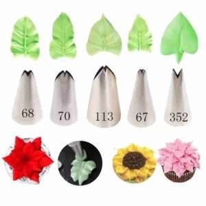 Boquillas Pasteleras Hojas