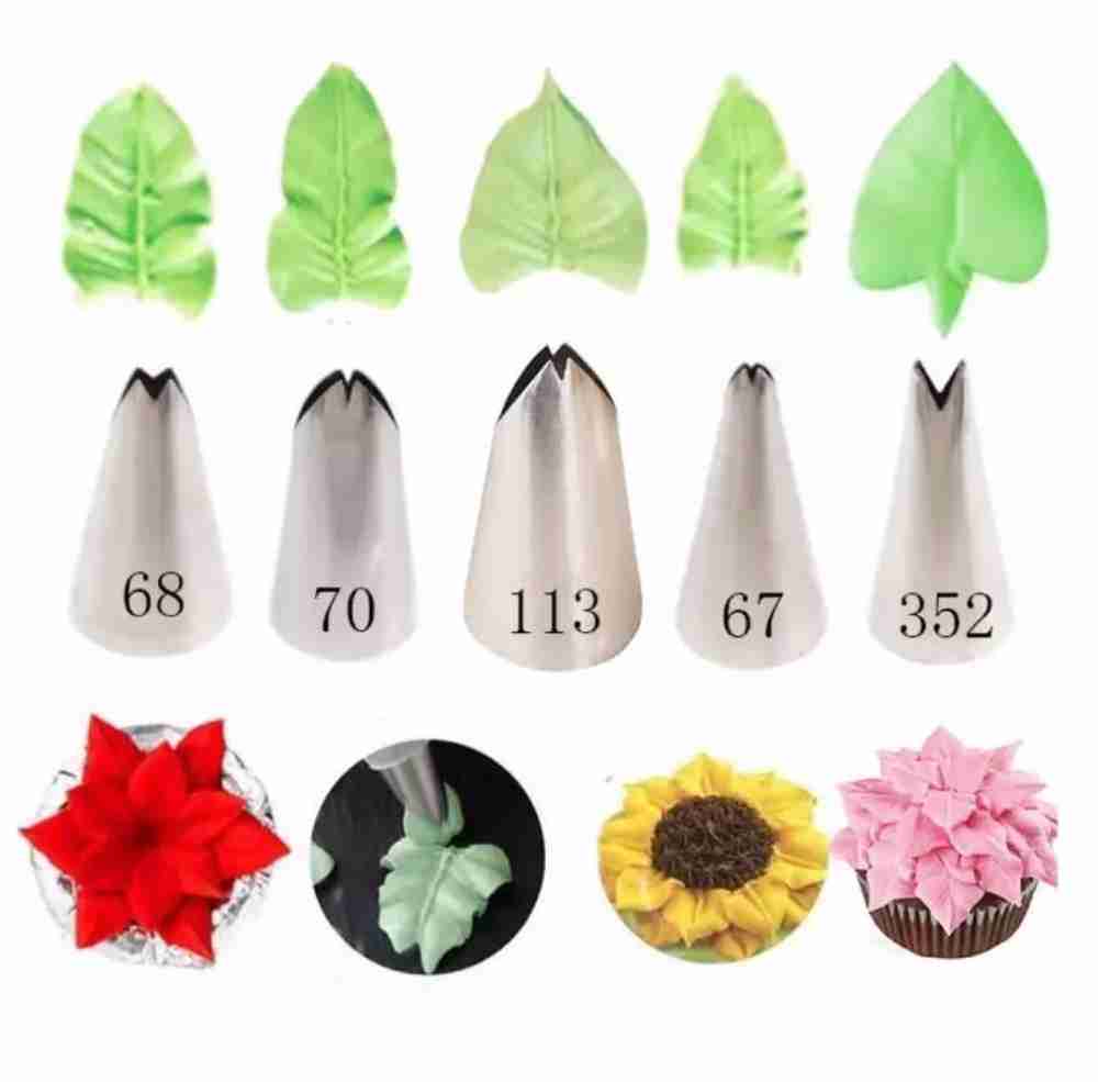 Boquillas Pasteleras Hojas | Repostería Quito Boquillas pasteleras hojas