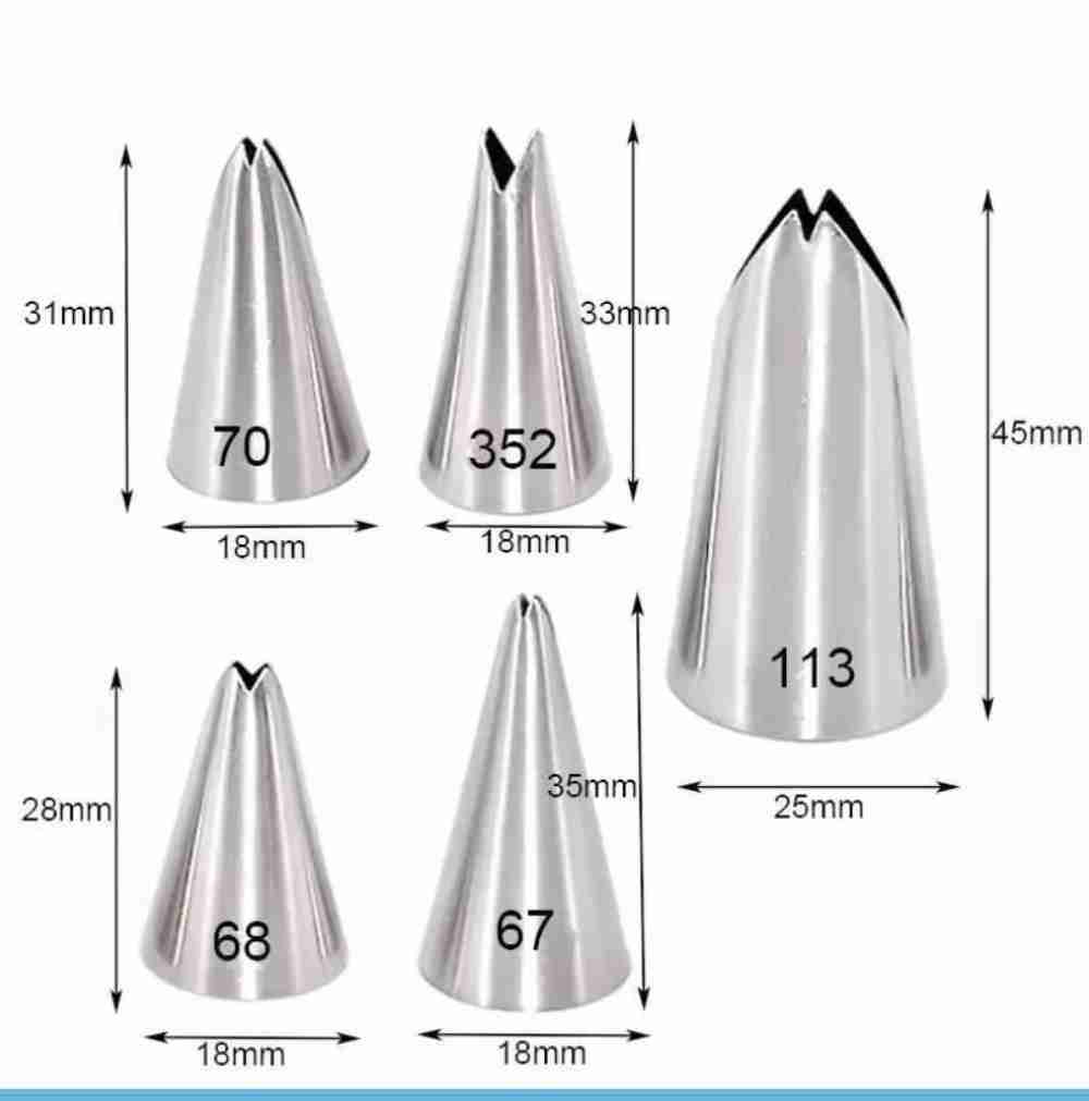 Boquillas Pasteleras Hojas | Repostería Quito Boquillas pasteleras hojas imagen 2