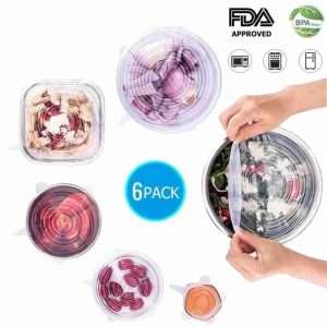 Tapas De Silicona Autoajustables