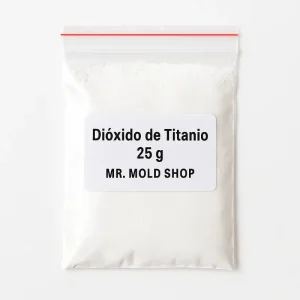 Dióxido de titanio 25gr colorante blanco comestible para repostería en Quito Ecuador