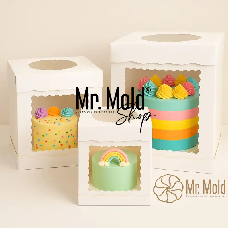 Cajas Para Pasteles Altos – Formato Grande | Repostería Quito Cajas para pasteles altos