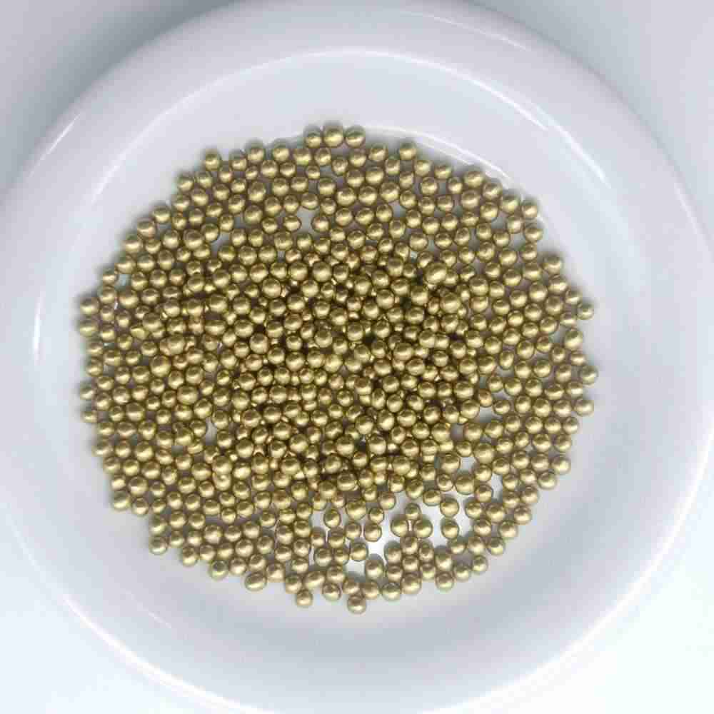 Perlas Nacaradas Doradas 25Gr | Repostería Quito Perlas nacaradas doradas 25gr