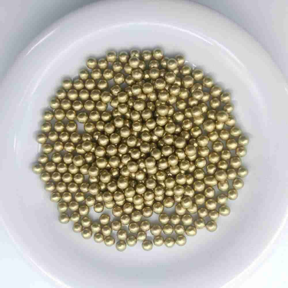 Perlas Nacaradas Doradas 25Gr | Repostería Quito Perlas nacaradas doradas 25gr imagen 3