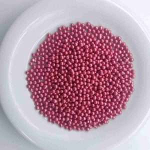 Perlas Nacaradas Rojo 25Gr