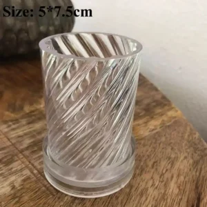 Molde De Policarbonato Para Vela Cilíndrico