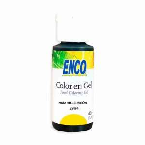Colorante ENCO Amarillo Neon Gel