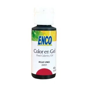 Colorante ENCO Rojo Vino Gel 40g