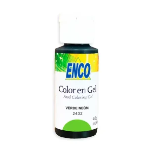 Colorante ENCO Verde Neón Gel
