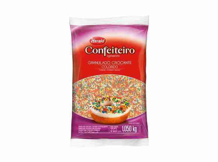 Granulado Harald Colorido Confeiteiro | Repostería Quito Granulado harald colorido confeiteiro 250gr y 1kg para decoración de tortas y postres en quito mr. Mold shop ecuador