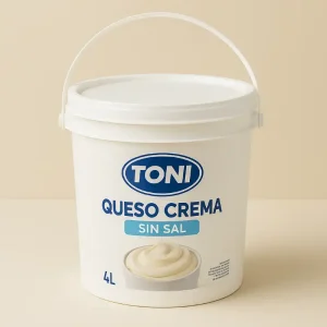 Queso crema Toni sin sal para repostería y cocina en Quito Ecuador