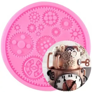 Molde Silicona Engranaje