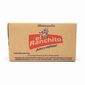 Mantequilla sin sal 250gr marca ranchito