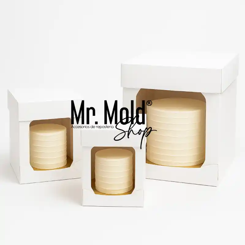 Cajas Para Pasteles Altos Tamaños Medianos | Repostería Quito Cajas para pasteles altos tamaños medianos imagen 2