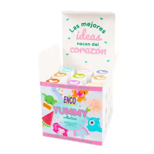 Enco kit 9 colores en gel yummy collection 40gr en quito