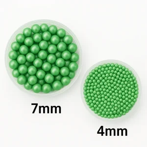 Perla nacarada verde repostería Mr. Mold Shop Quito