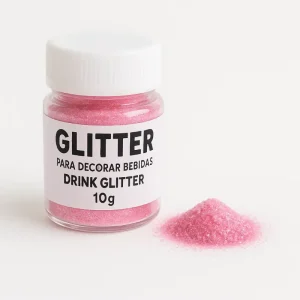 Decoración gourmet con glitter comestible