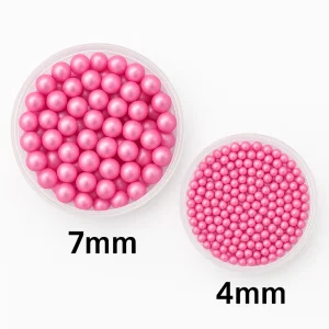 Perla nacarada rosa repostería Mr. Mold Shop Ecuador