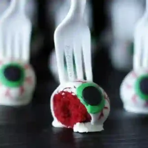 Mini Tenedor Plástico  50UND Color Negro