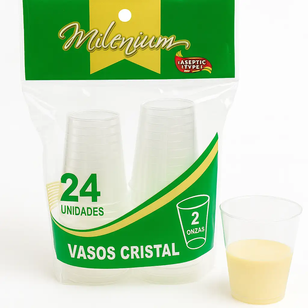 Vaso Para Shot 2Oz Pack 24U | Repostería Quito Vaso shot 2oz pack 24 para mousse y postres fríos en quito ecuador