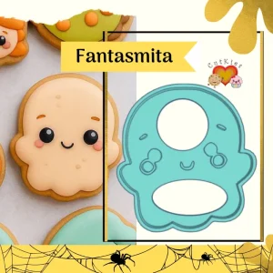 Cortador de galleta fantasma Halloween en Quito Ecuador
