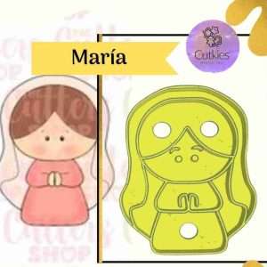 Cortador De Galleta Navidad Maria