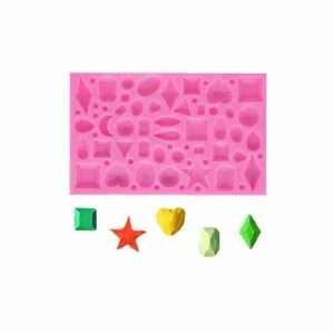 Molde Silicona Diamantes