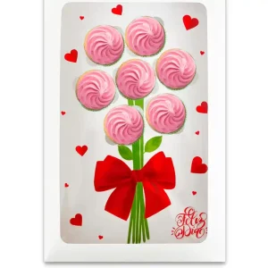 Caja Para Cupcakes Flor