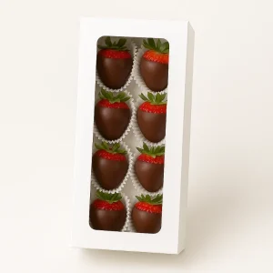 Caja para fresas con chocolate 24x10x4 cm en Quito Ecuador