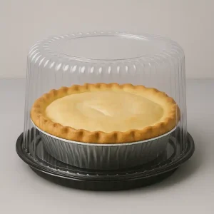 Porta Torta Plástico 21cm base plana para pasteles en Quito Ecuador