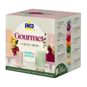 Kit ENCO Gourmet Collection 40g colorantes en gel gourmet para repostería Ecuador