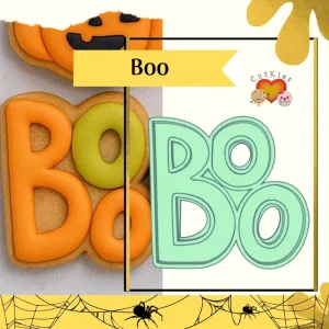 Cortador de galleta Boo Halloween en Quito Ecuador