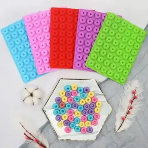 Molde de Silicona para Gomitas Aritos