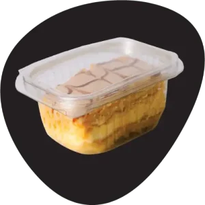 Contenedor plástico postre compralo en Quito