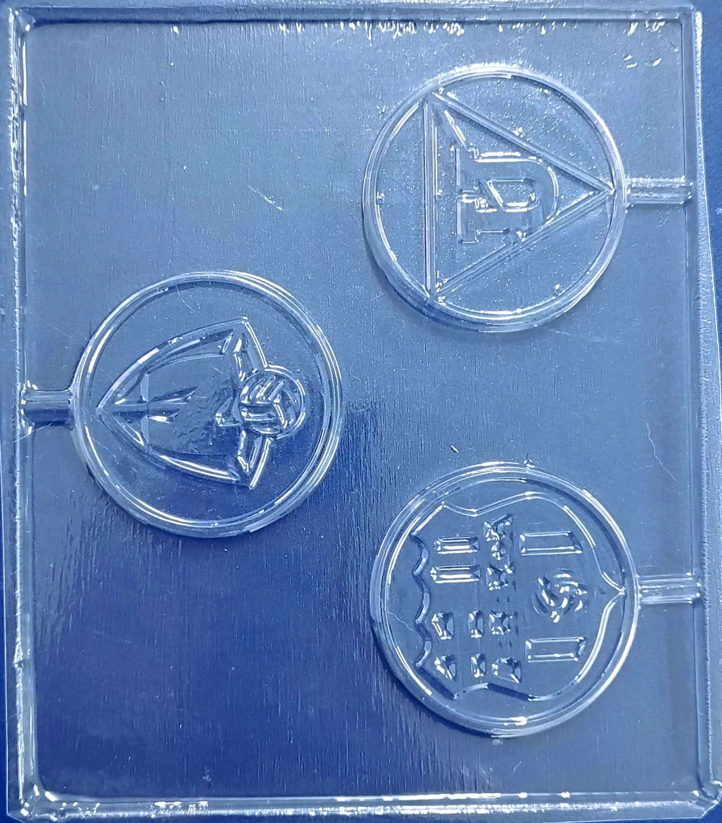 Molde De Acetato Paleta Equipo De Fútbol 6Cm | Repostería Quito Molde de acetato paleta equipo de fútbol 6cm