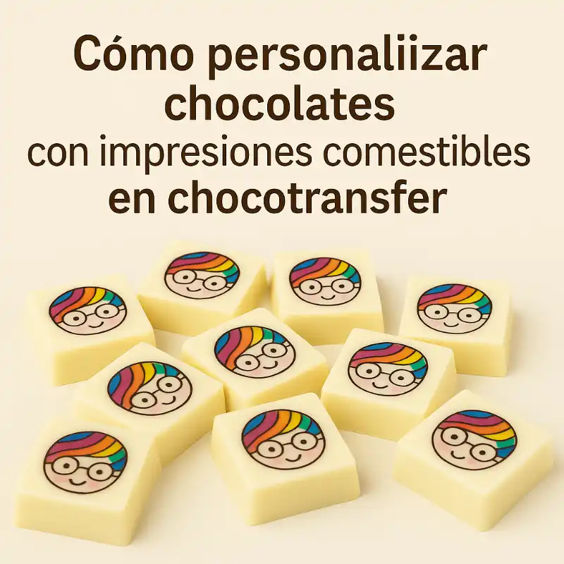 Cómo personalizar chocolates con impresiones comestibles en chocotransfer (guía 2025) en quito