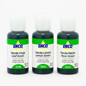 Colorante En Gel Enco Gama Verde 20g – MrMoldShop Quito Ecuador