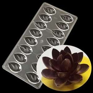 Molde de Policarbonato Gota de Pétalo 🌸