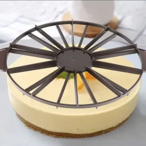 Cortador de Porciones de Pastel Plástico 🍰 – Precisión Profesional