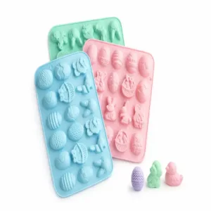 MOLDE DE SILICONA PARA CHOCOLATES DE PASCUA