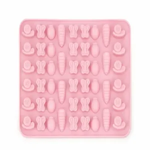 MOLDE SILICONA PARA GOMITAS DE ANIMALITOS VARIADOS