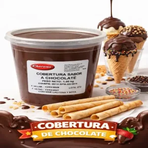 🍫 Cobertura Sabor a Chocolate para Helados 1 Kg