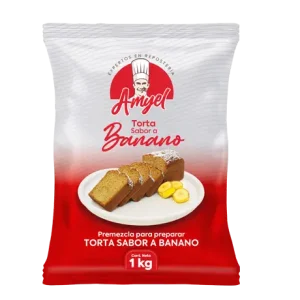 Torta de banano Amyel 1kg mezcla para hornear – MrMoldShop Quito Ecuador