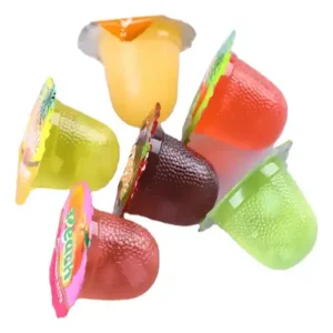 Gelatina mini de frutas x4 und sabores variados