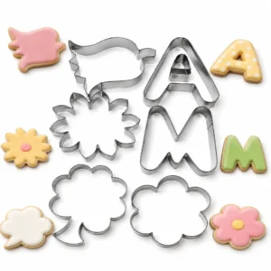 Set de 6 Cortadores para Galletas Día de la Madre para repostería creativa