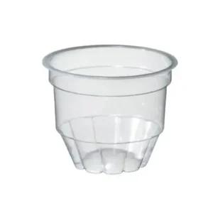 Vaso gelatinero con tapa transparente para gelatinas y postres