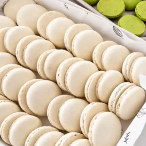 Tapas para macarrones blancos x12 unidades listas para rellenar